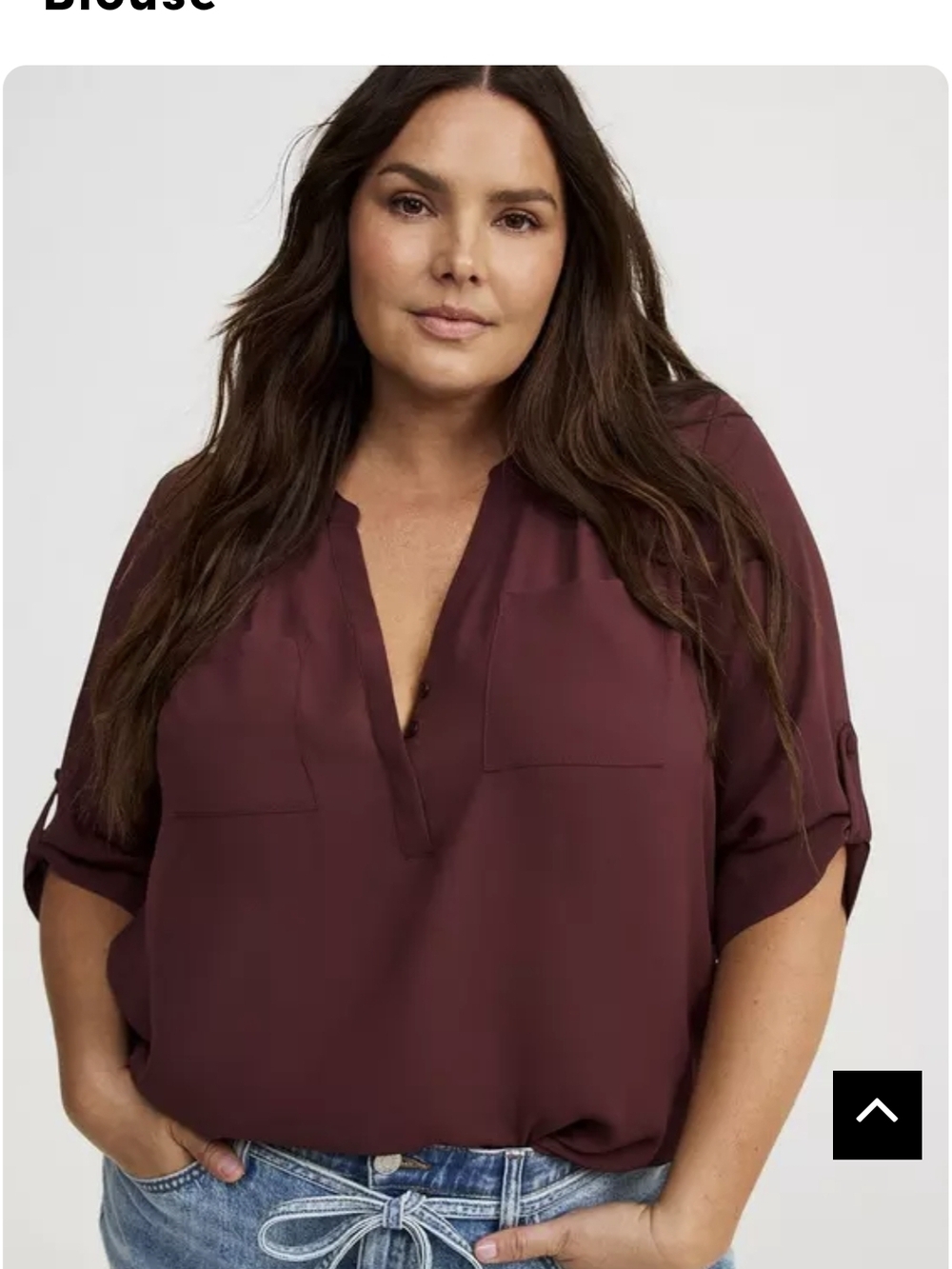 Harper Geogette 3/4 Sleeve Blouse